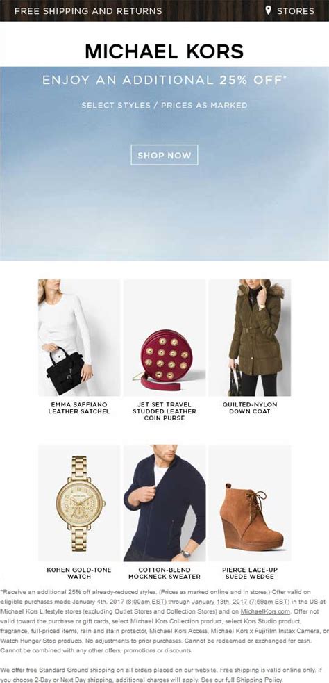 michael kors promo code december 2018|michael kors discount codes.